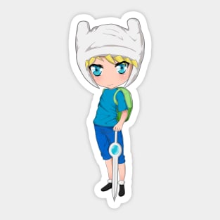 Chibi Finn Sticker